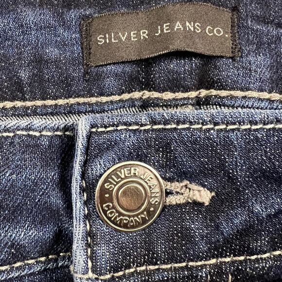 Silver Jeans Suki Denim Bermuda Shorts 11” Inseam Size 20 - Picture 3 of 8